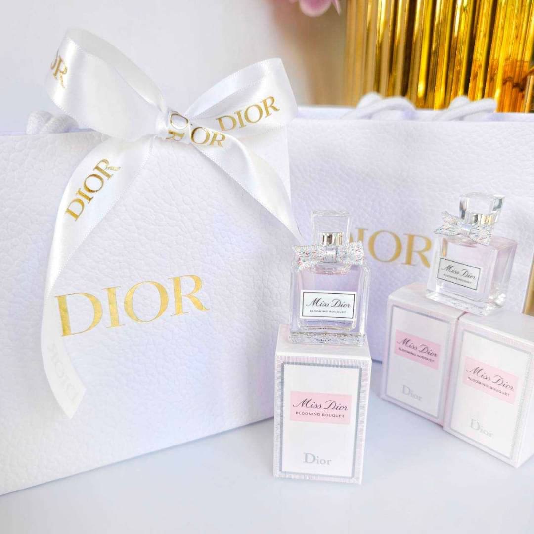 DIOR Miss Dior Blooming Bouquet EDT ขนาดทดลอง 5 ml โบว์ผ้า