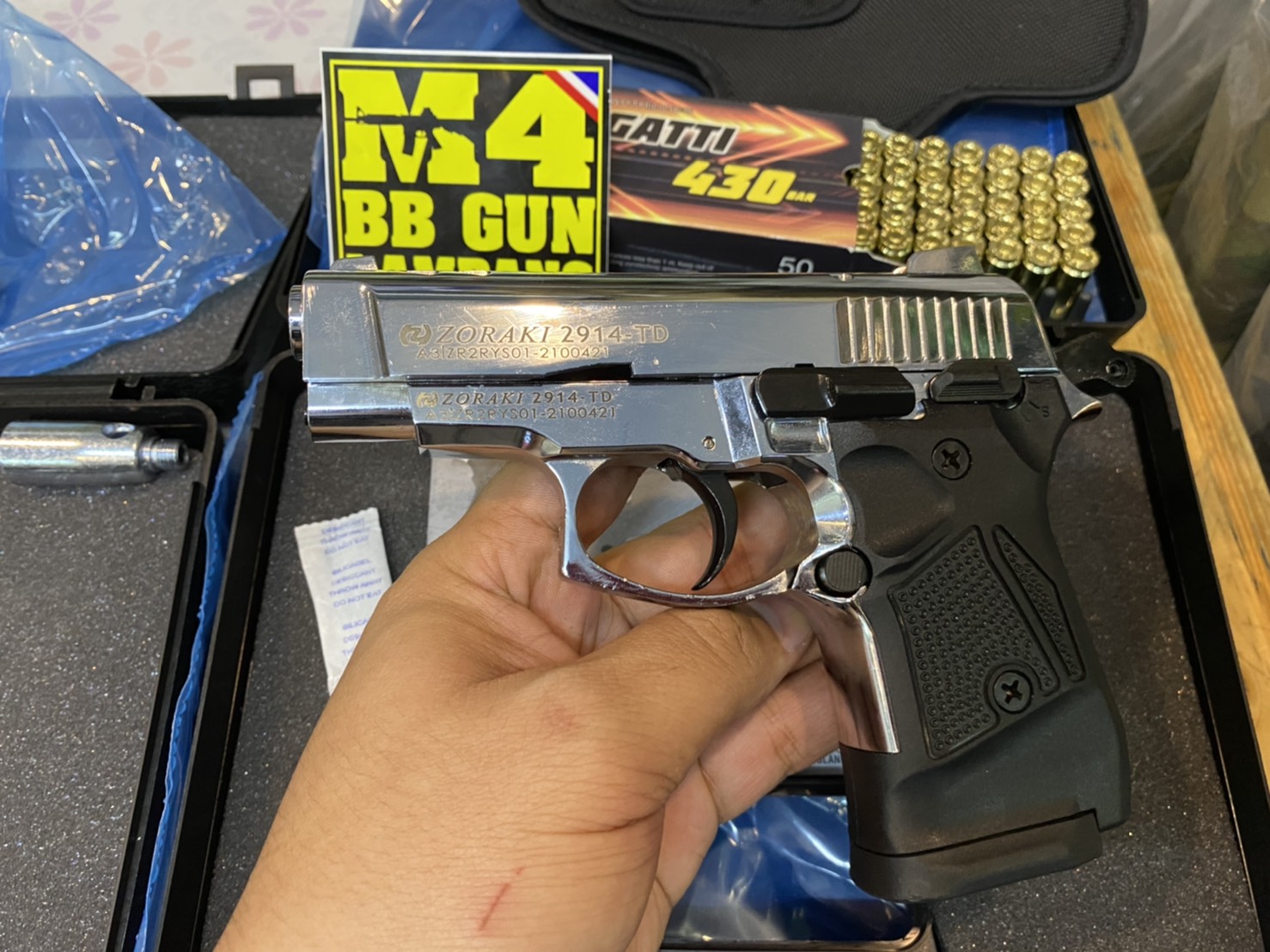 ZORAKI 2914TD เงินเงา