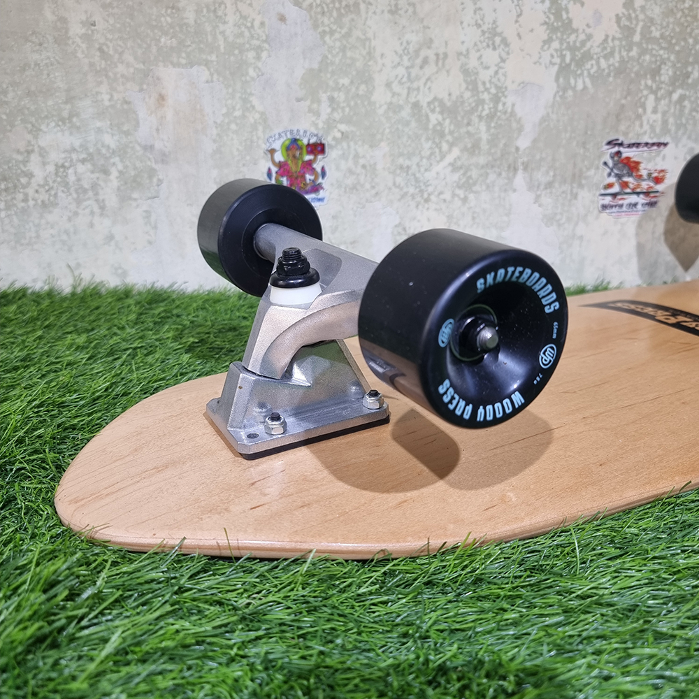 0202 เซิร์ฟสเก็ตบอร์ด Woody Press ทรัคสปริง Carving Thruster 2 ขนาด 32นิ้ว 33นิ้ว