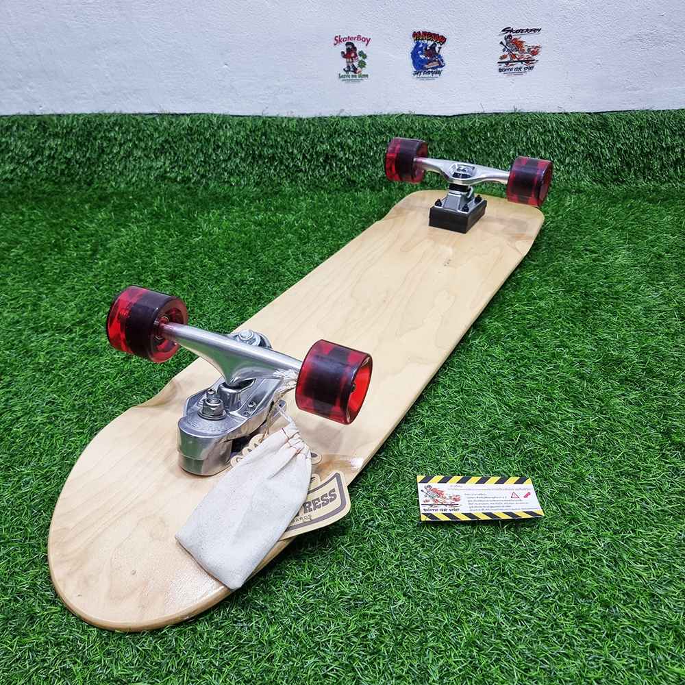 0202 เซิร์ฟสเก็ตบอร์ด Woody Press ทรัคสปริง Carving Thruster 2 ขนาด 32นิ้ว 33นิ้ว