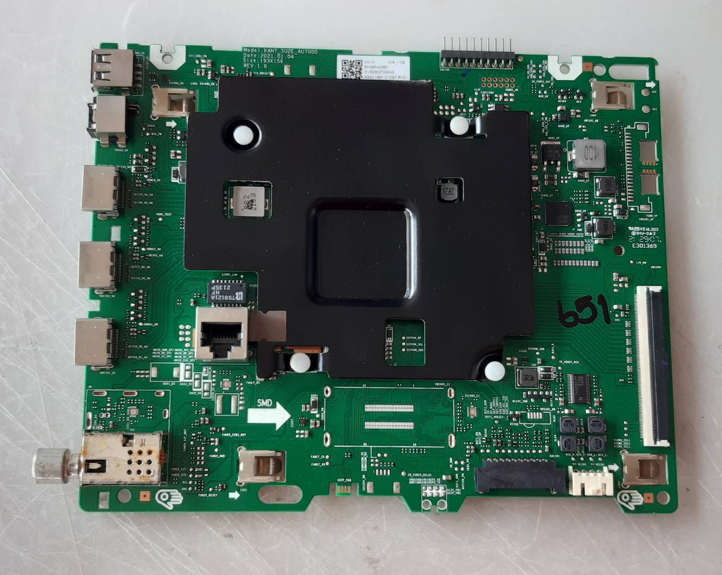 อันที่ 651 Samsung UA43AU7002K ซีเสเตร็ม KANT_SU2E_AU7000 ดีเทสแล้ว