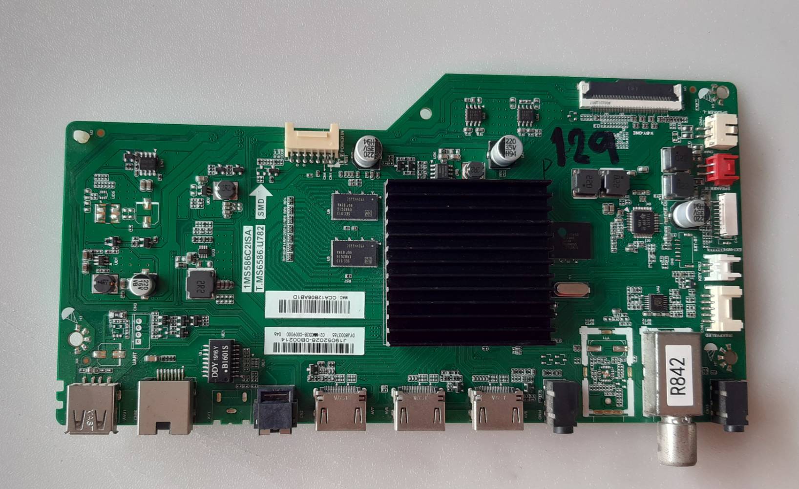 อันที่ 129 Panasonic TH-43GX400T ซีสเตร็ม 1MS586C2ISA ดีเทสแล้ว
