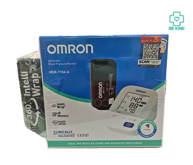 OMRON เครื่องวัดความดันโลหิต รุ่น HEM-7156-A