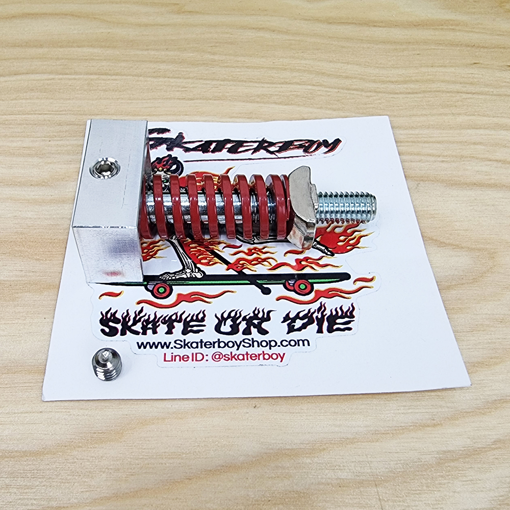 [0313] ชุดเบ้าสแตนเลส กันน็อตยึดสปริงคลายหลุด ใช้กับ CX7 แถมฟรี สปริงสูตร สั้นกว่าของเดิม