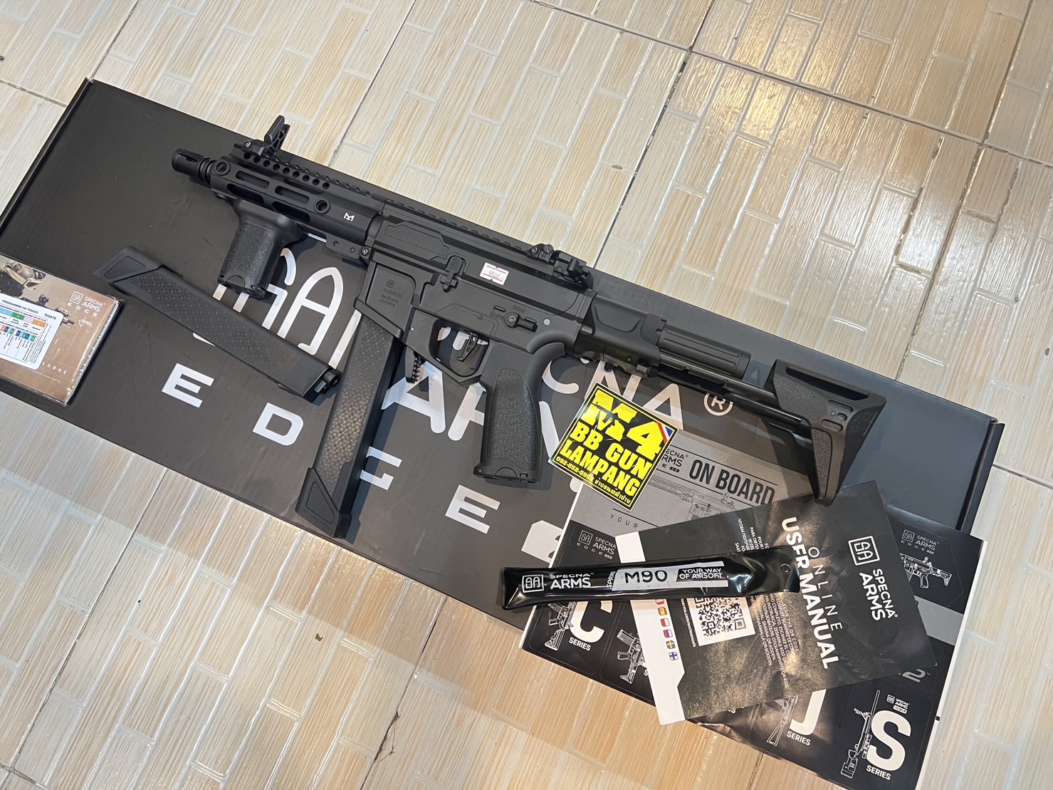 Specna Arms SA-X01-SB (AR9) BLACK