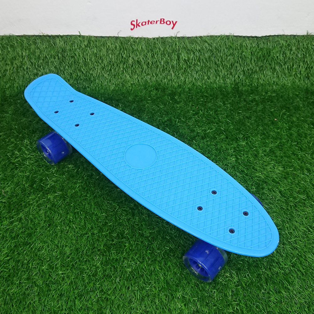 0202 Kid Skateboard ทรงเพนนี ล้อมีไฟ เลือกได้8สี น้ำหนักไม่เกิน 100kg