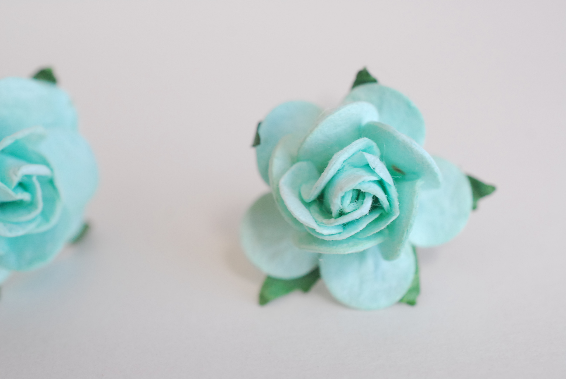 ดอกไม้กระดาษสา ดอกไม้กุหลาบกระดาษ ราคาส่ง, ดอกกุหลาบจิ๋ว ดอกกุหลาบกระดาษสา ดอกไม้ประดิษฐ์ สำหรับตกแต่งของชำร่วย หรืองานแต่งงาน สีมิ้นท์ ขนาด 2.5 cm. จำนวน 50 ดอก สี 166