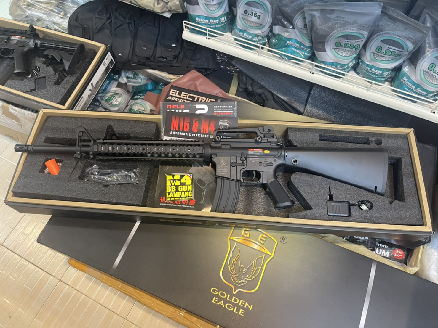 Golden Eagle F6620 M16A4 บอดี้ ABS