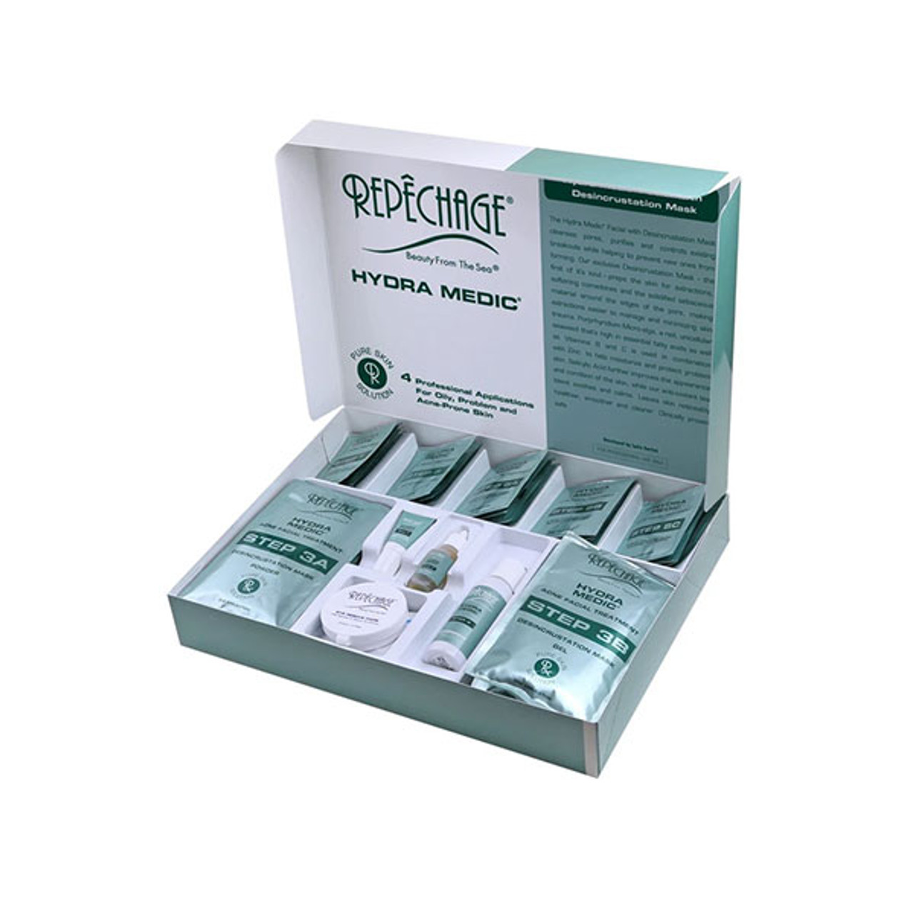 Repechage Hydra Medic Facial with Desincrustation Mask for Oily Problem Skin - 4 Treatments, exp. 7 Dec 2025 0 กก.