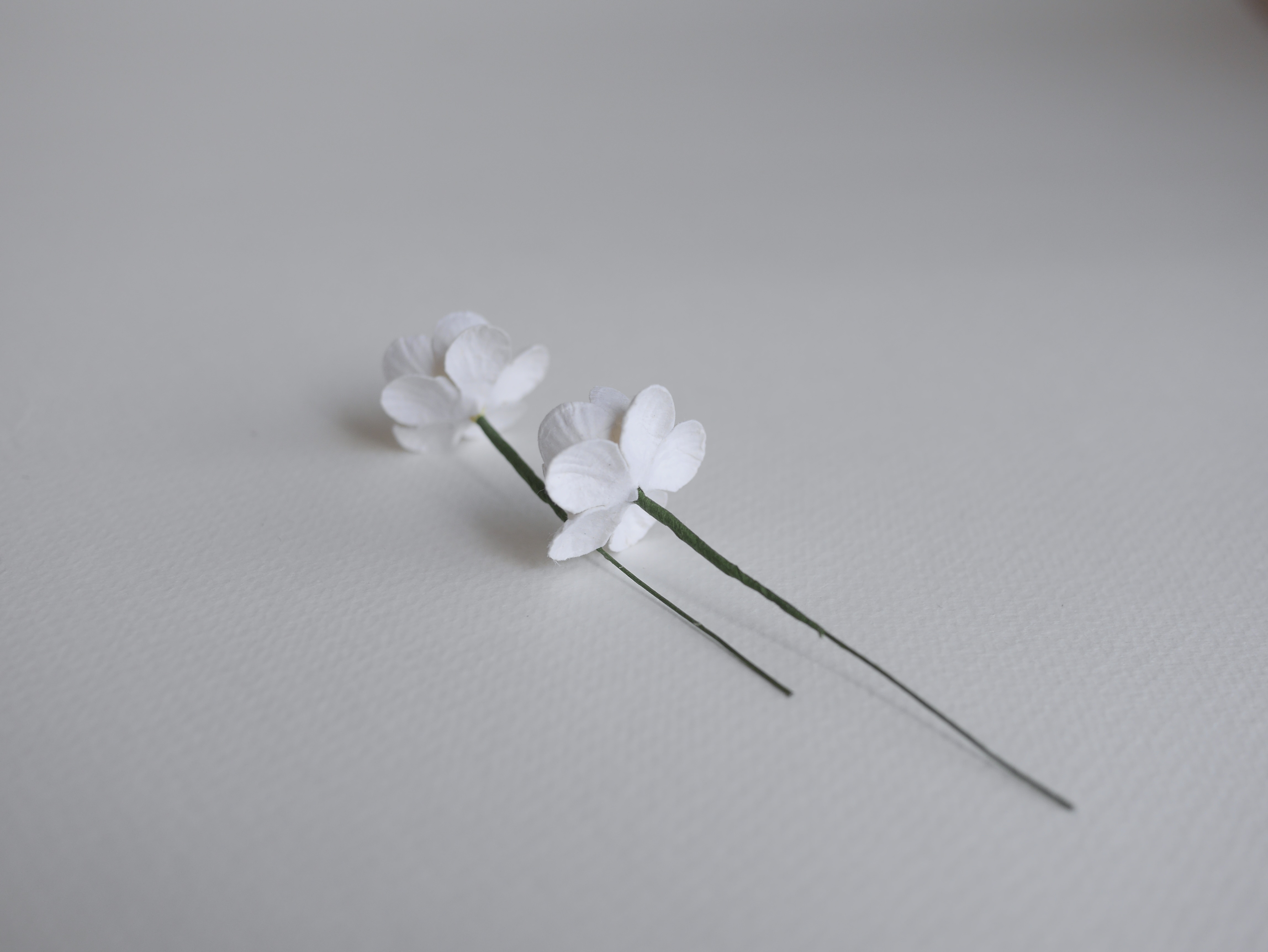 ดอกไม้กระดาษสา ดอกซากุระกระดาษ ขนาดเล็ก ดอกไม้กระดาษสาราคาส่ง ดอกไม้กระดาษสำหรับตกแต่งของชำร่วย งานแต่งงาน ทำช่อดอกไม้ติดอกเจ้าบ่าว ข้อมือดอกไม้เจ้าสาว ขนาด2.5 cm. 50 ดอก สีขาว white Paper flowers supplies: DIY wedding tools small Cherry blossom (Sakura)