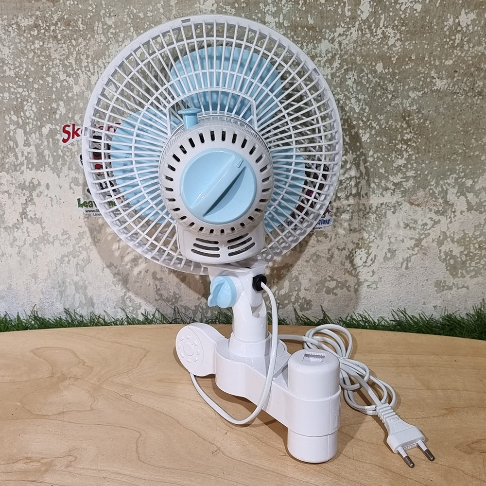 [1001] พัดลม ขนาดเล็ก หน้า6นิ้ว จับเสา เต้นท์ปลูก ระบาย ความร้อน ความชื้น ลดแมลง