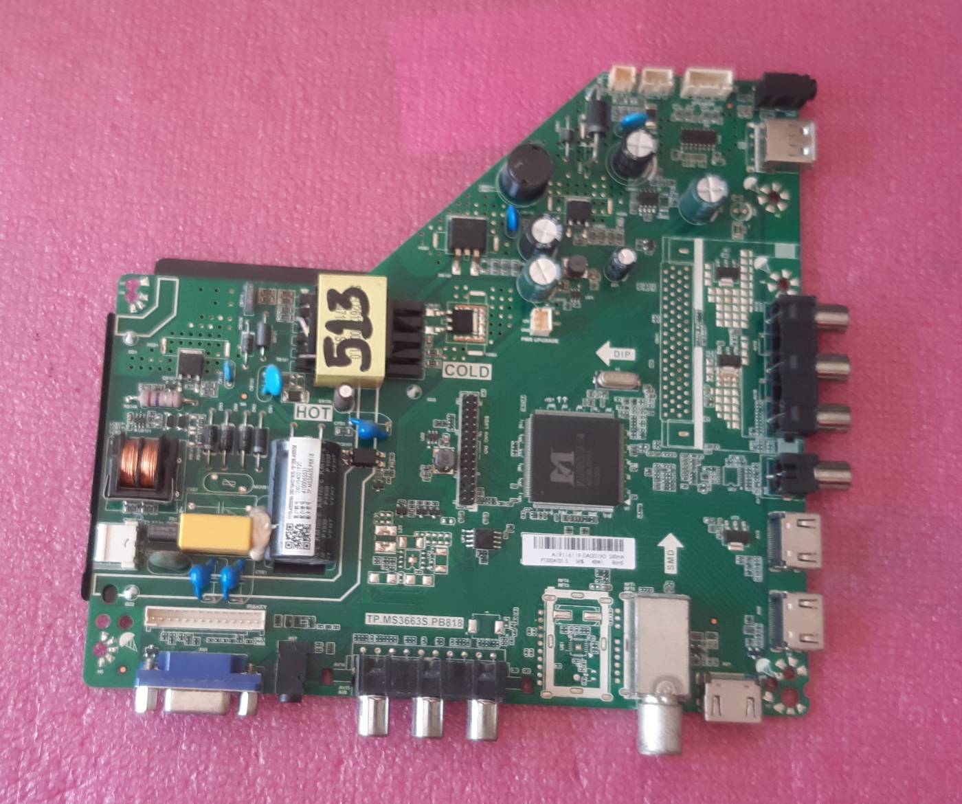 อันที่ 513 Aconatic 32HD512AN ซีสเตร็ม TP.MS3663S.PB818 ดีเทสแล้ว