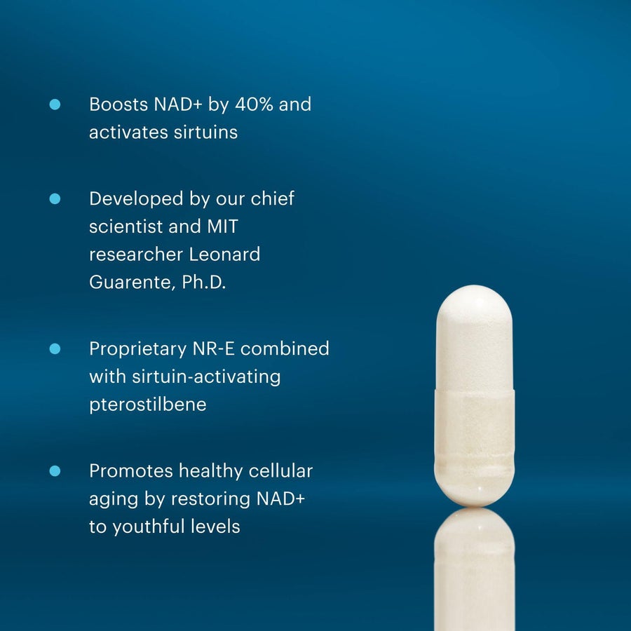 Elysium Health Elysium Health Basis NAD+ Supplement for Cellular Aging 60 Capsules 3 กรัม