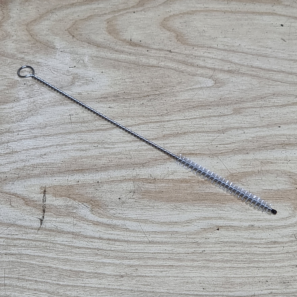 [1003] ไม้แยงลวด แปรงขนสั้น แปรงผ้าา ขนาดเล็ก ทำความสะอาด Pipe