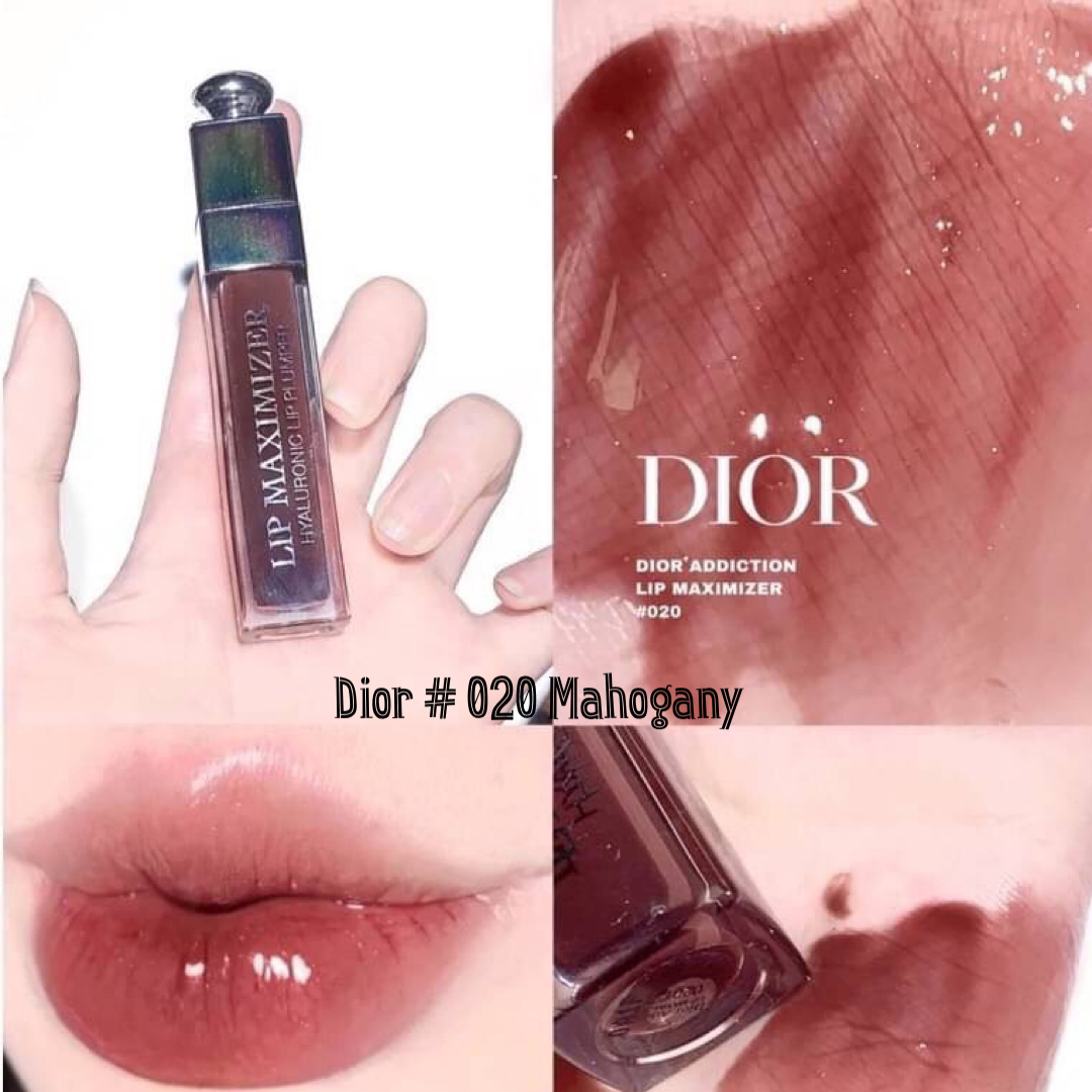 ลิปสติก Dior Lip Maximizer High Volume Lip Plumper 2 ml # 020 Mahogany