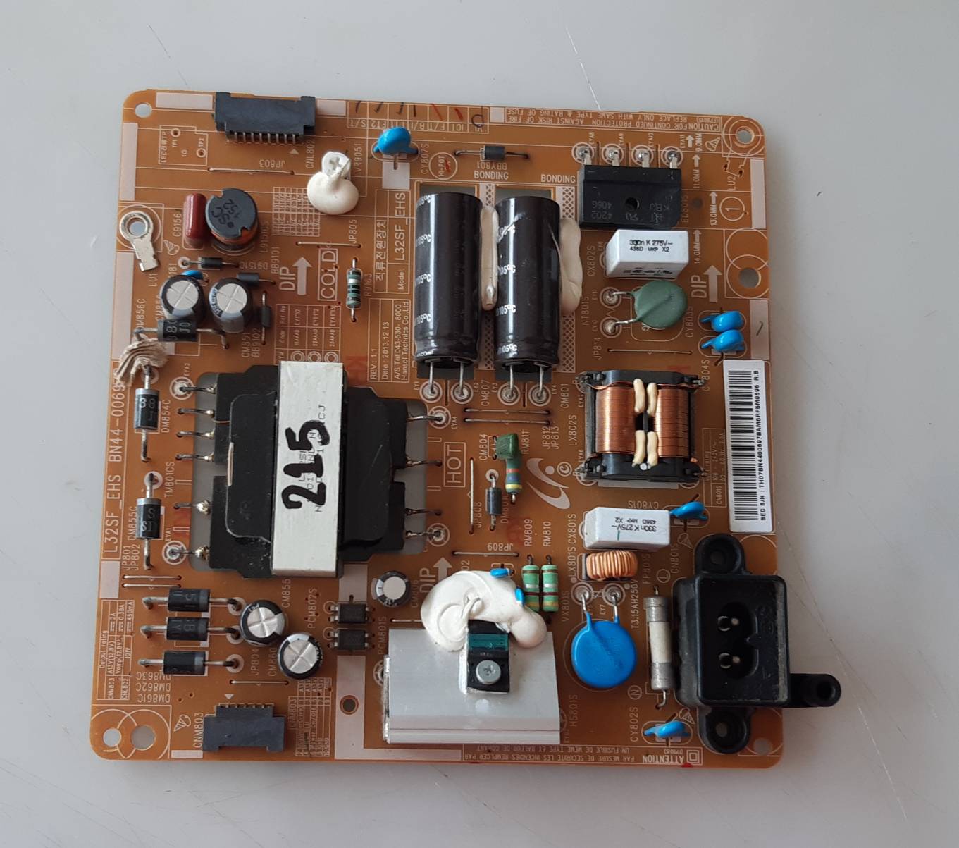 อันที่ 215 Samsung UA32H5100AK ซัฟฟลาย BN44-00697B ดี