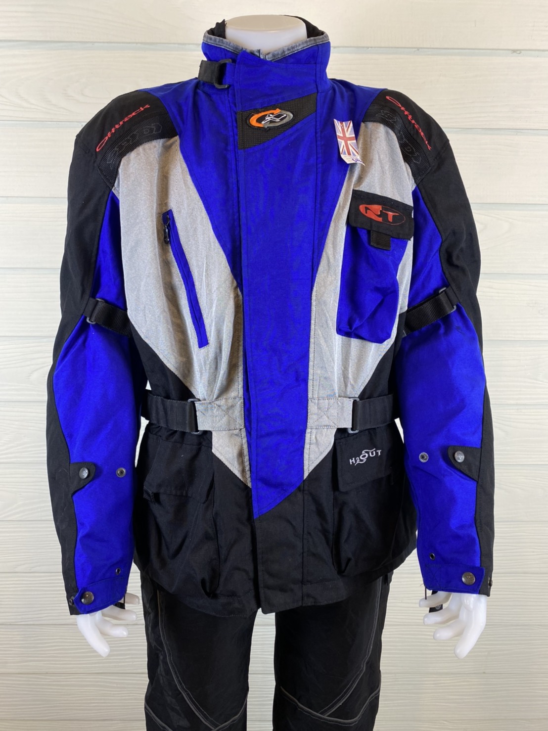 เสื้อขี่มอเตอร์ไซด์( มือสอง) CT 575 : อก 48" ยาว 31" SPIDI