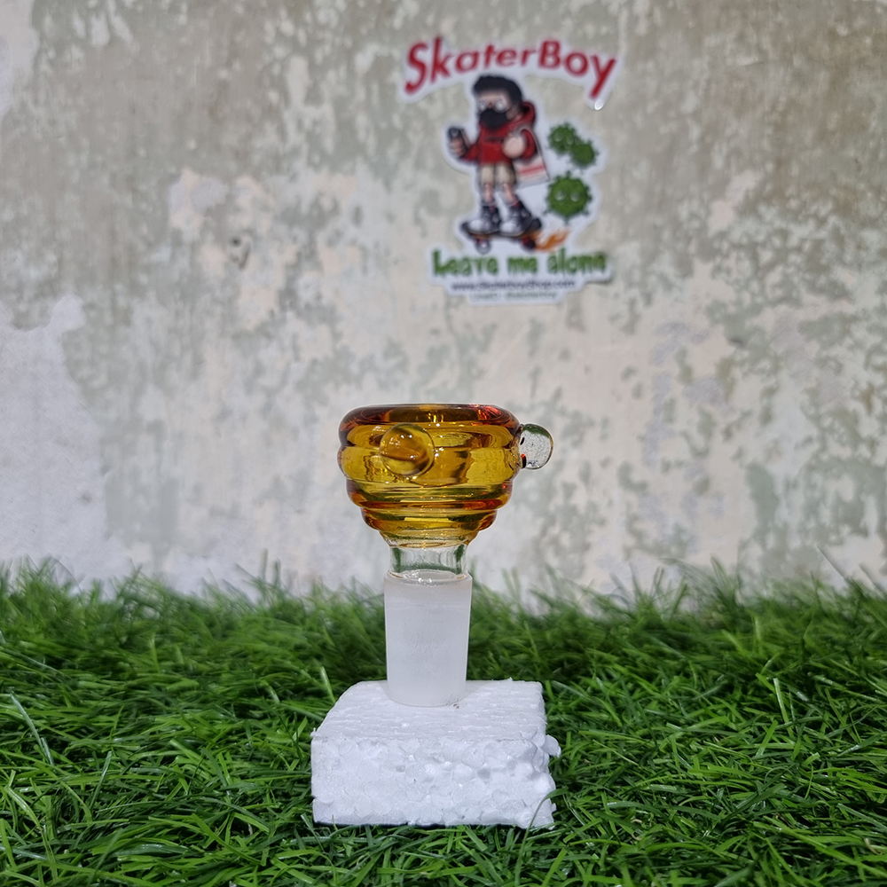 [1005] บัวผัน แก้ว ทรงรังผึ้ง ระบายความร้อนดี ขนาด 14mm 18mm หลายสี