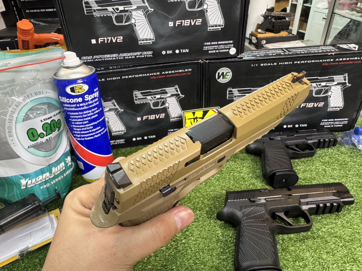 SIGSAUER P320 F18 V2 WILSON COMBAT(TAN)
