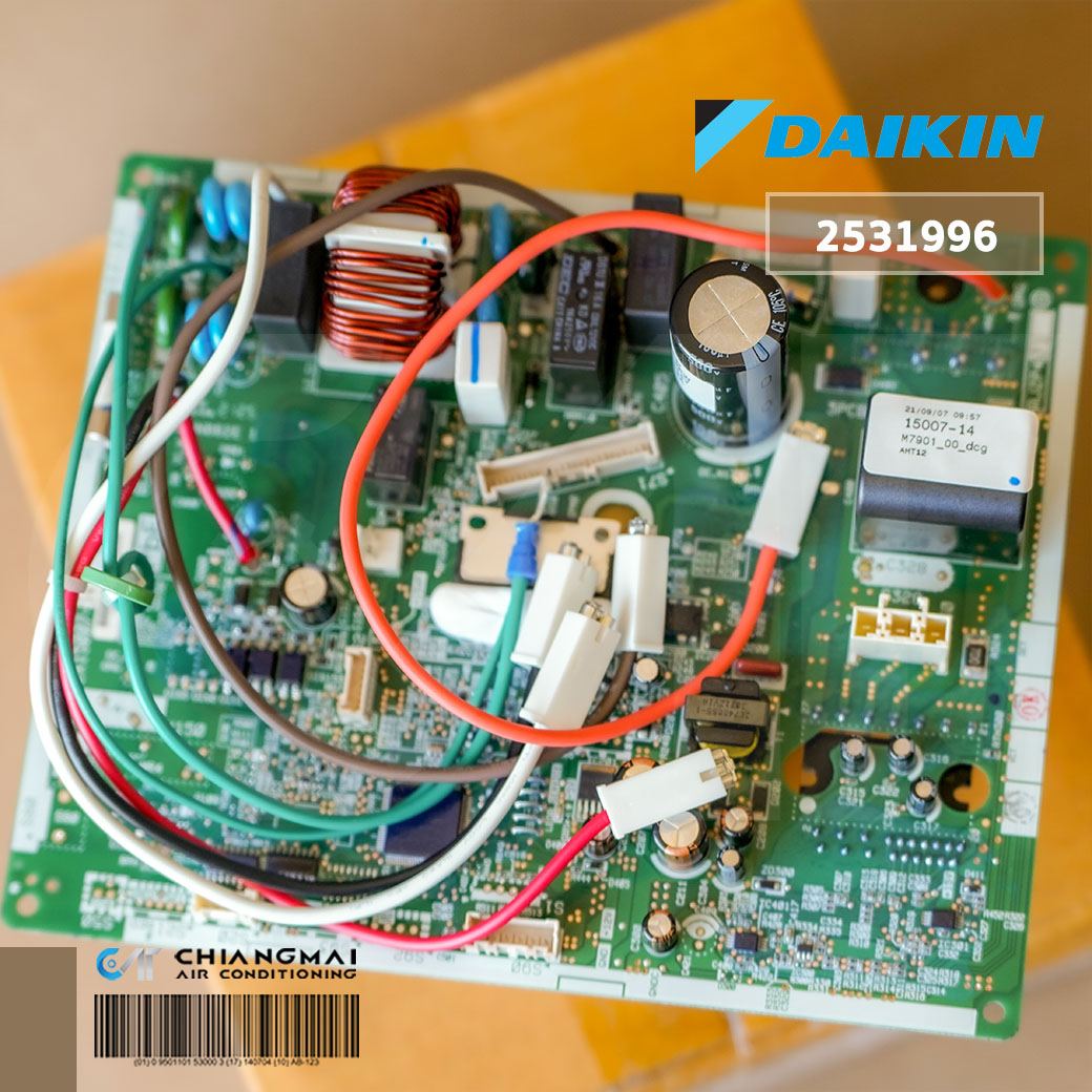 2531996 แผงวงจรแอร์ Daikin แผงบอร์ดแอร์ไดกิ้น แผงบอร์ดคอยล์ร้อน รุ่น ...