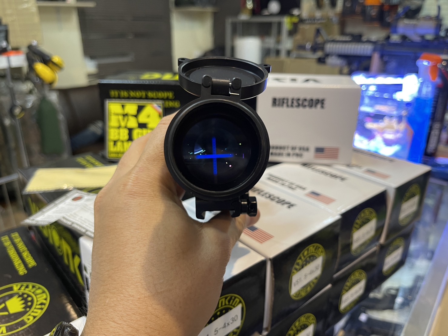 Scope : VisionKing 1.5-4x30 CQB เป้า Mil-Dot