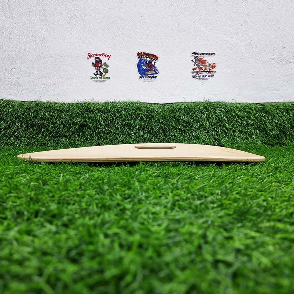[0301] แผ่นไม้สเก็ตบอร์ด ทรงเห็บสุนัข ขนาดเล็ก 44x25cm (17") แนะนำทรัค longboard สเก็ตบอร์ดไฟฟ้า
