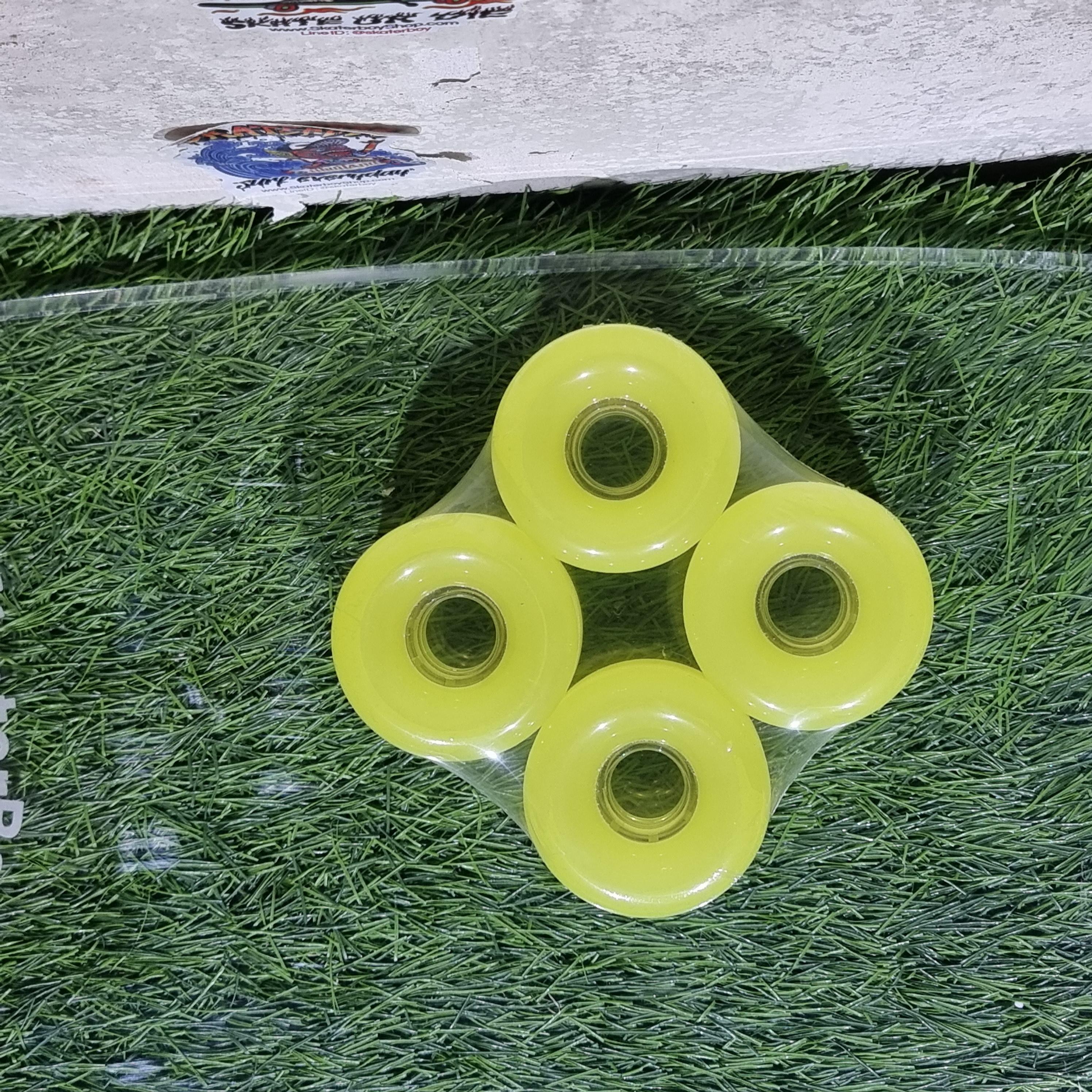 [0316] ล้อสเก็ตบอร์ด ล้อสเนป 65x40mm 85A ขอบมน เปิดหน้า งาน RareAnt