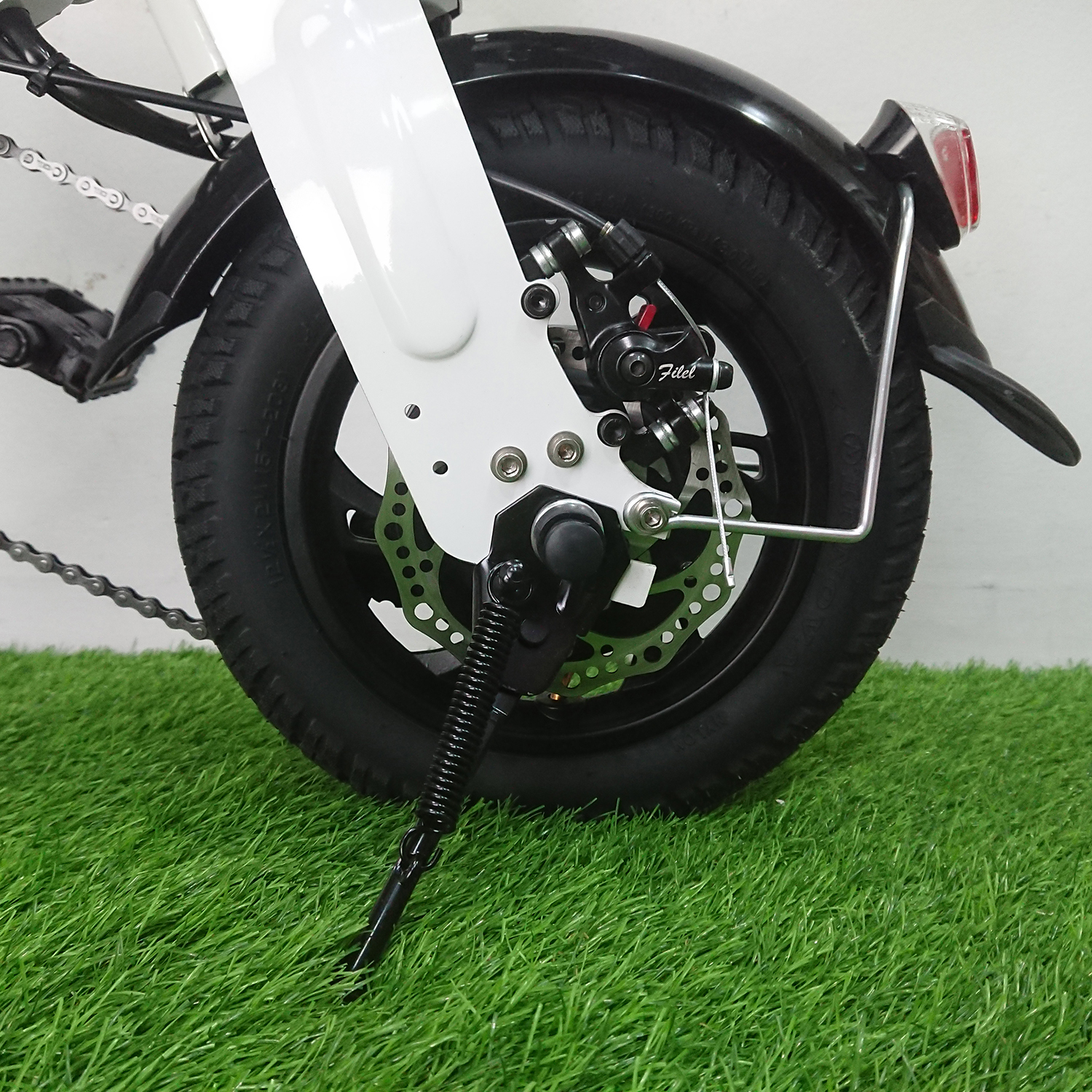 [0801] จักรยานไฟฟ้า รุ่น Mini 2ที่นั้ง พร้อมไฟเบรก แบต 48V รับประกัน6เดือน มี 3 สี ดำ แดง ขาว