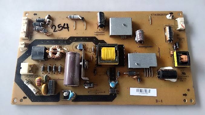 อันที่ 254 TOSHIBA 32L2450VT ซัฟฟลาย V71A00028700 ดีเทสแล้ว