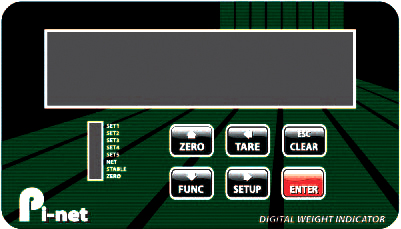 เครื่องชั่งบรรจุ รุ่น PI-NET ใช้สำหรับการวัดปริมาณการผลิต ของสินค้ำการเกษตรและอุตสาหกรรม เช่น ข้าว , น้ำ ตาล , มัน อัดเม็ด เมล็ดพลาสติก ทำให้ทราบปริมาณการผลิตในแต่ละวัน สามารถเลือกใช้งานเป็นเครื่องชั่งไหลผ่าน, เครื่องชั่งชั่งบรรจุ หรือ เครื่องชั่งผสมคอนกร