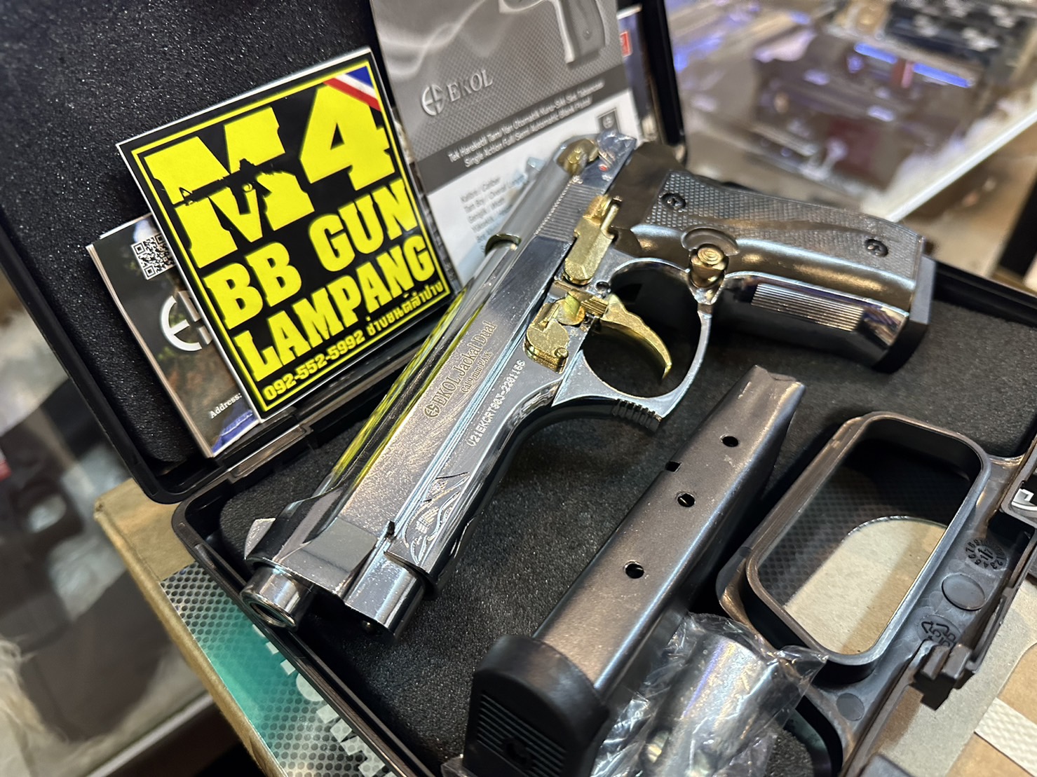 EKOL Jackal Dual เงินเงา ไกรทอง ลายไทย