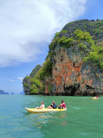 ทัวร์อ่าวพังงา เขาตะปู เกาะเจมส์บอนด์ เกาะห้อง เกาะพนัก เกาะนาแก โดยเรือใหญ่ James Bond Island by Big Boat Hong Island Panak Island Nakae Island