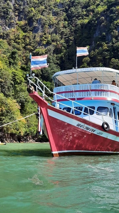 ทัวร์อ่าวพังงา เขาตะปู เกาะเจมส์บอนด์ เกาะห้อง เกาะพนัก เกาะนาแก โดยเรือใหญ่ James Bond Island by Big Boat Hong Island Panak Island Nakae Island