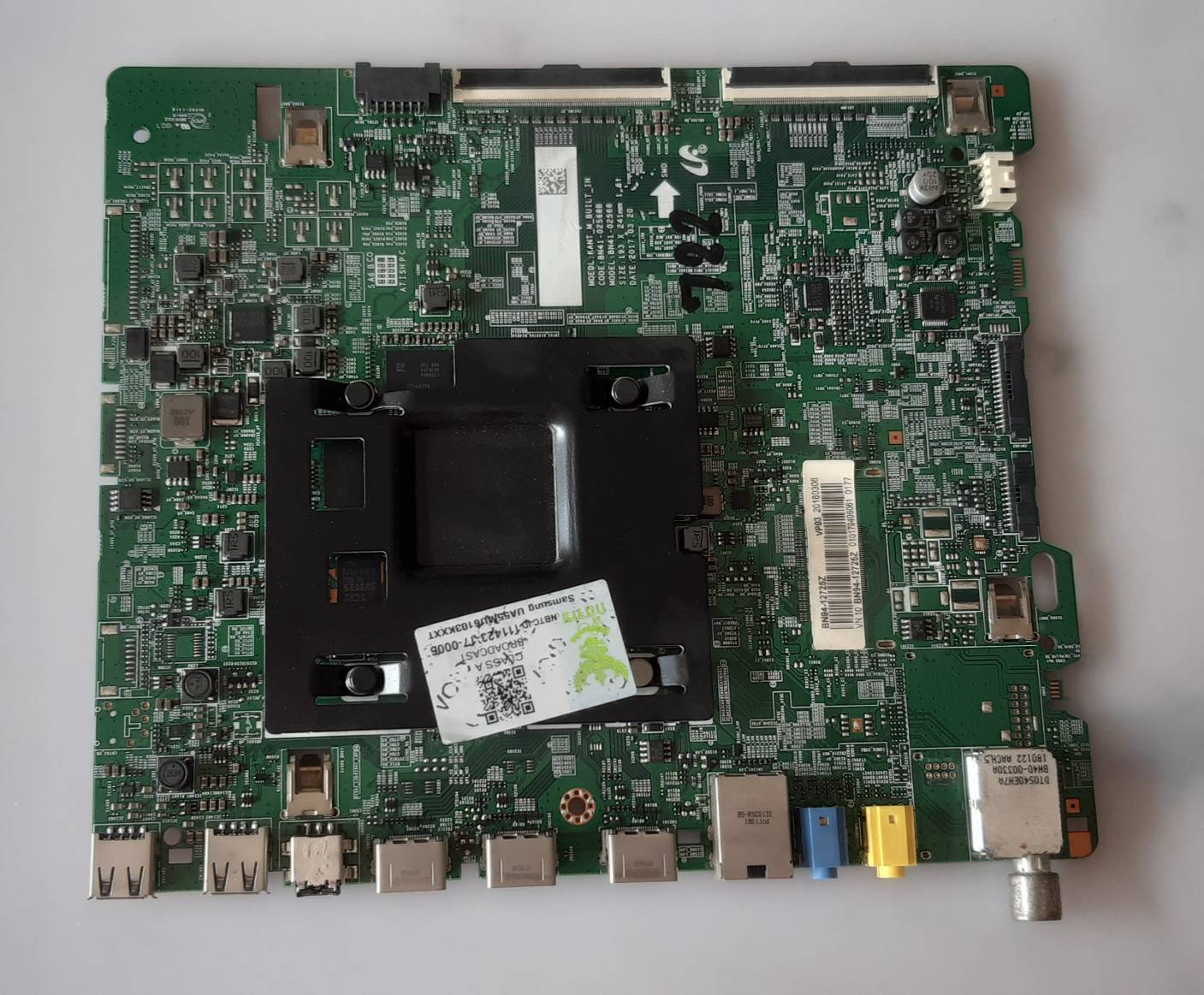 อันที่ 722 Samsung UA55MU6103 ซีสเตร็ม BN41-02568 BN94-12725Z ดีเทสแล้ว