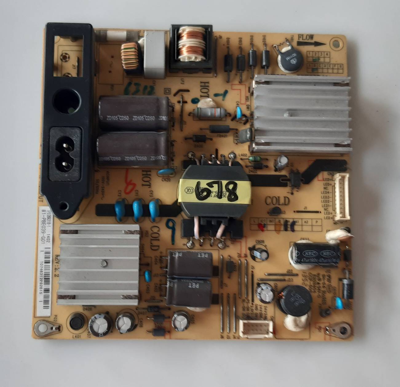 อันที่ 678 TCL 40B2600 ซัฟฟลาย 81-PBE039-G01 IPE06R41 ดีเทสแล้ว