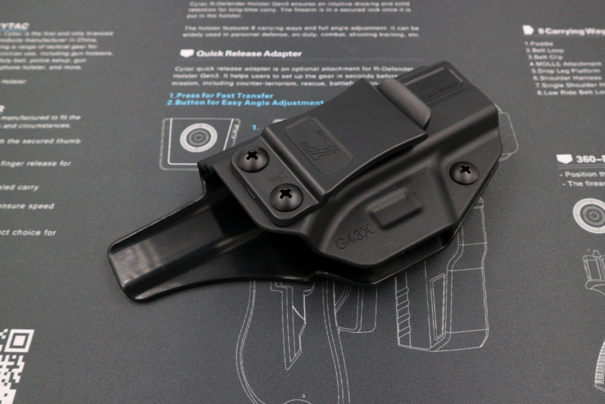 ซองปืนพกใน Polymer G43/G43X (K0300)