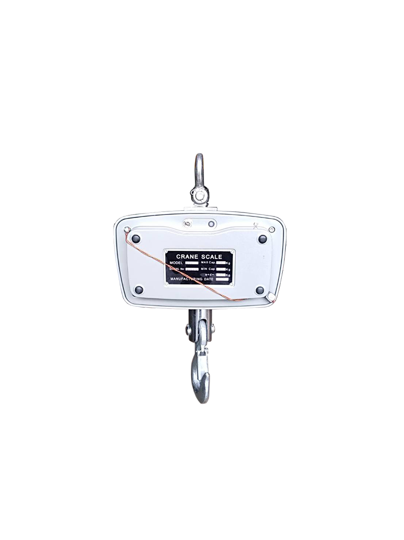 เครื่องชั่งแขวน รุ่น HM-01T พิกัด 1000 กิโลกรัม อ่านละเอียด 0.5 กก. มีแบตเตอรี่ในตัวสามารถชาร์จได้ ควบคุมการใช้งานด้วยรีโมท