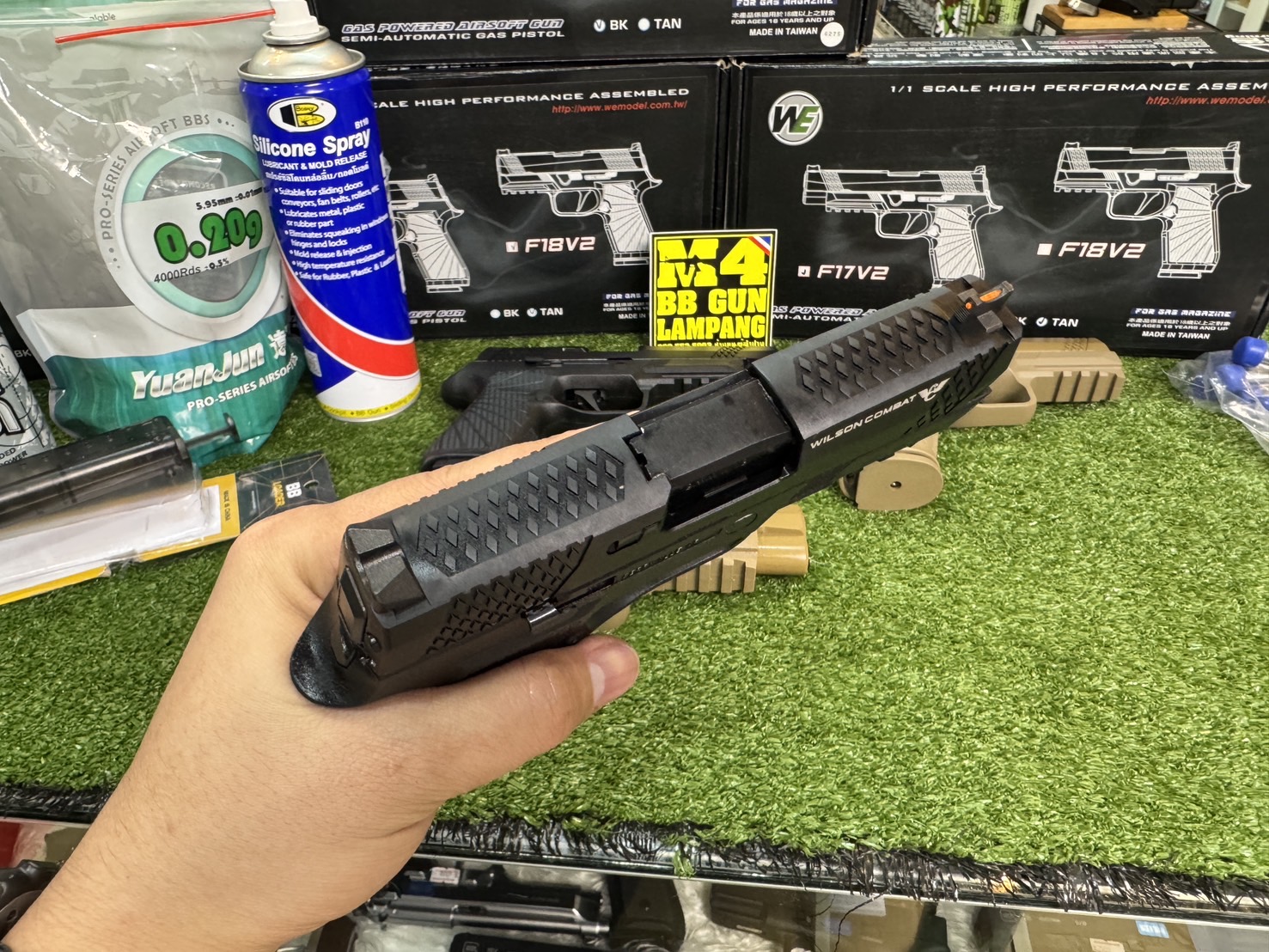 WE F17V2 P320 WILSON COMBAT(BLACK)