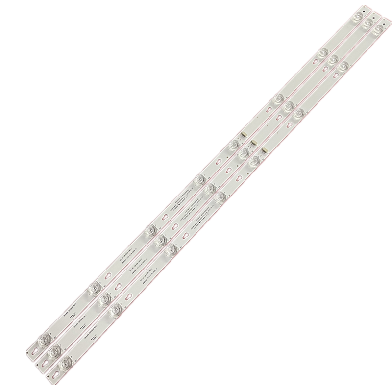 หลอดใหม่อันที่ 360 TCL 43S3800 43D8600 43D2900 43A730U หลอด8ดวง3แถว ยาว78 OEM43LB06_LED3030F2.1
