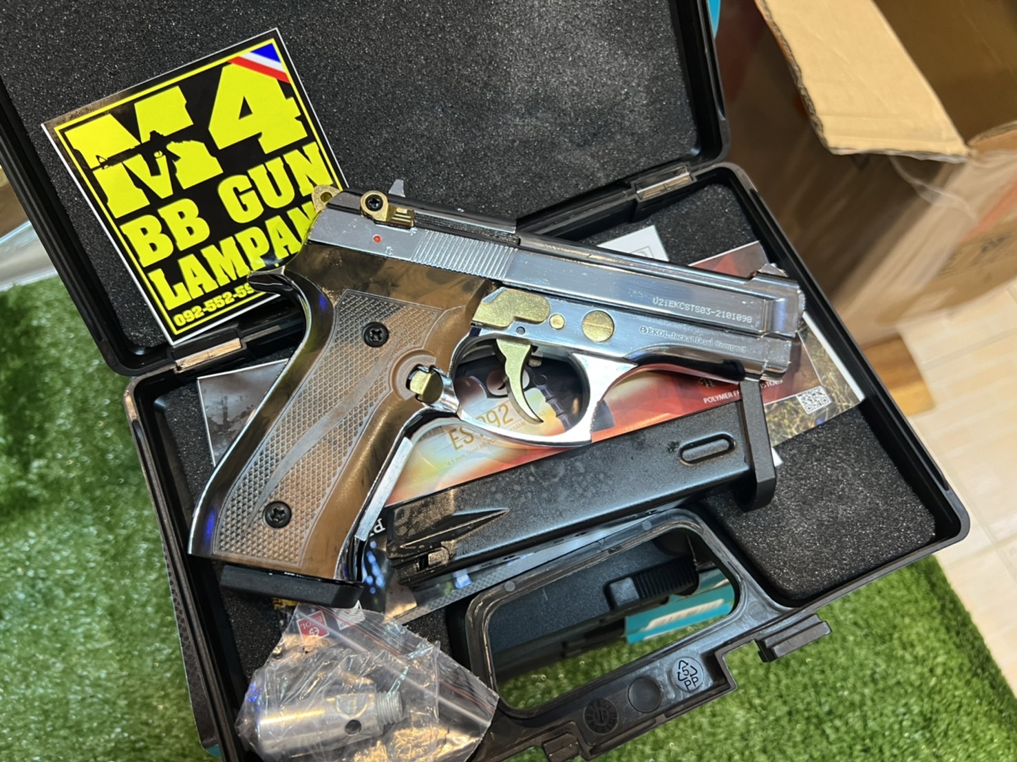 EKOL Jackal Dual Compact เงินเงา-ไกรทอง