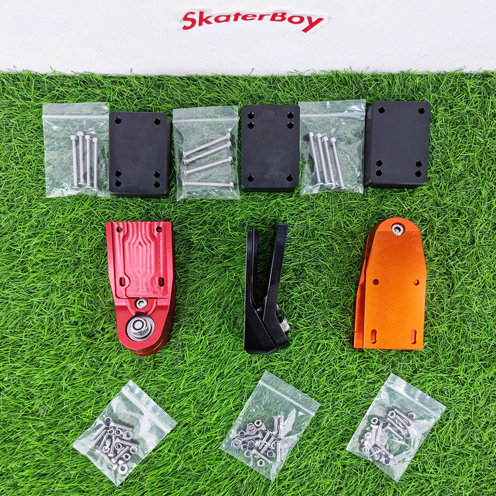 [0307] Adapter Surf skateboard ระบบบูชชิ่งสี่เหลี่ยมWTB ปลดล็อค Limit ได้ งานCNC พร้อมชุดติดตั้ง [งานไทย]