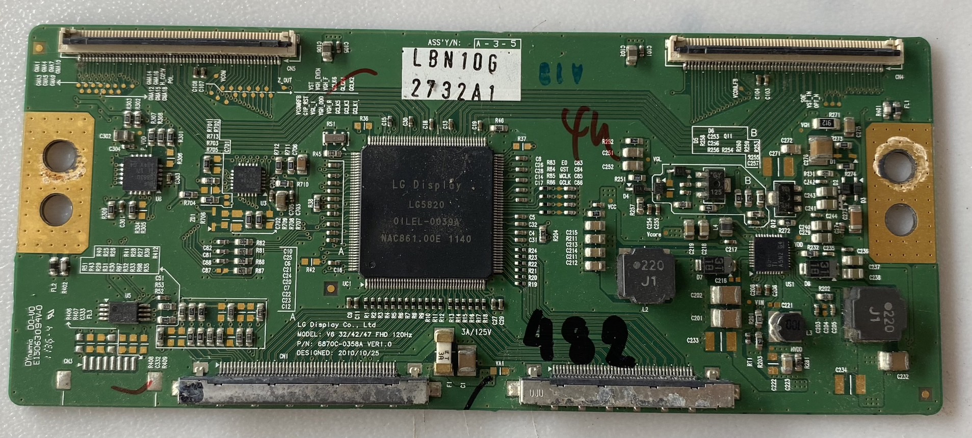 อันที่ 482 LG 42LW6500 ทีคอน 6870C-0358A ดีเทสแล้ว