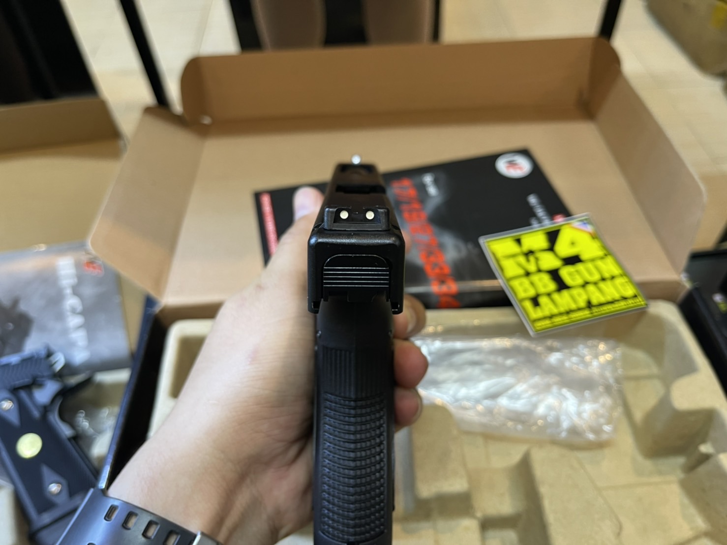 WE - Glock 34 Gen 3 สีดำ