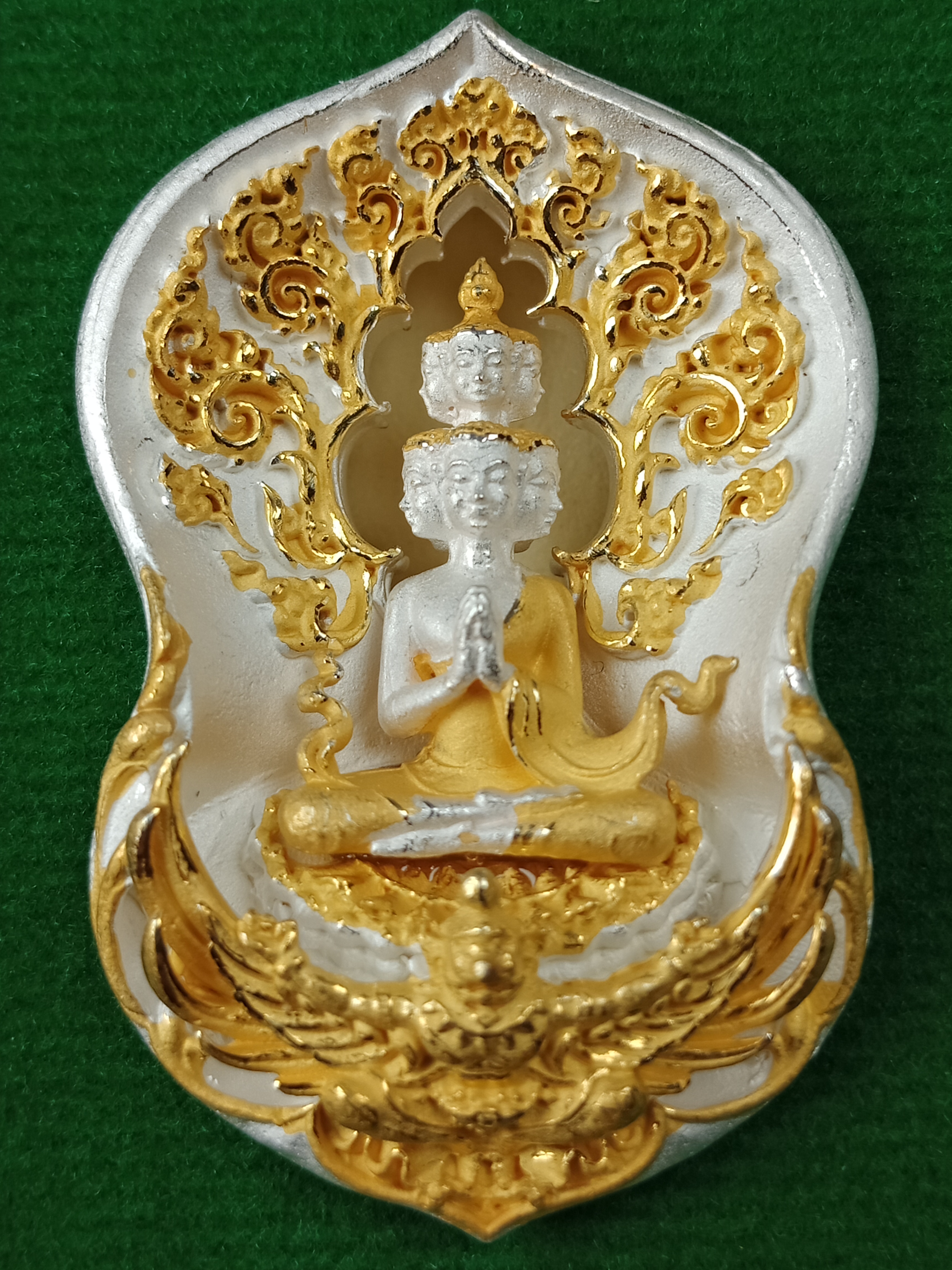 พระเศรษฐีนวโกฏิ. (รุ่นแรก) เนื้อ : ทองศุกโชค ชุบจิวเวอรี่สองกษัตริย์