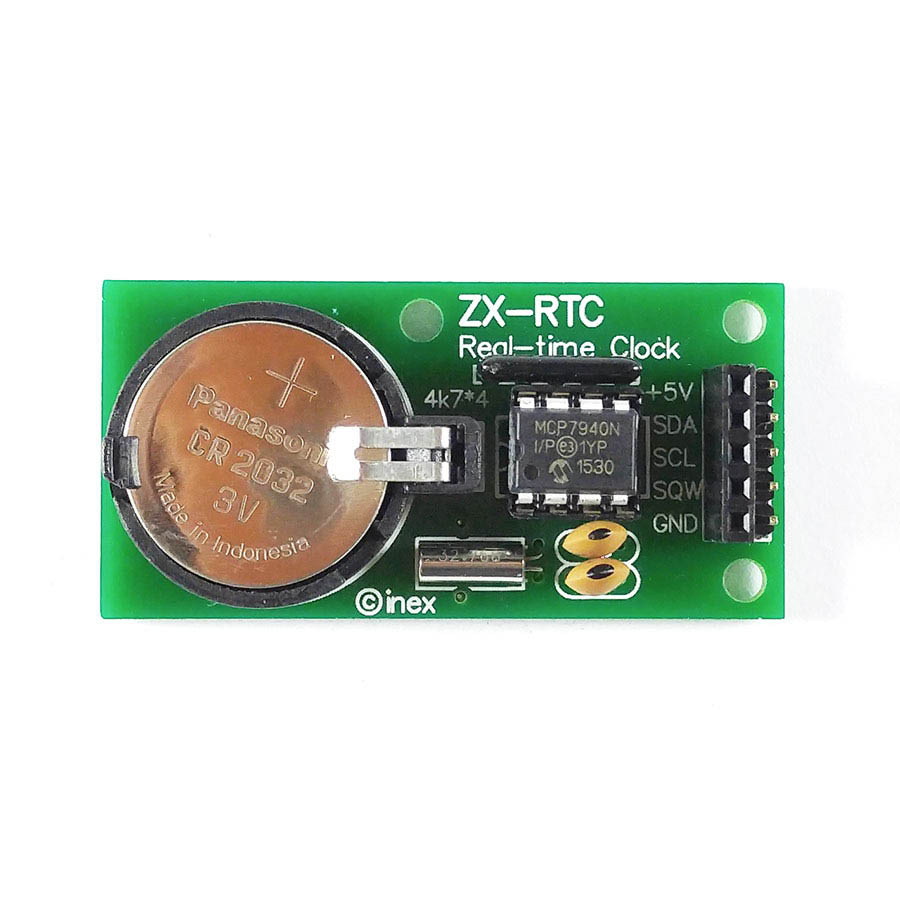 ZX-RTC มินิบอร์ดฐานเวลานาฬิกาจริง