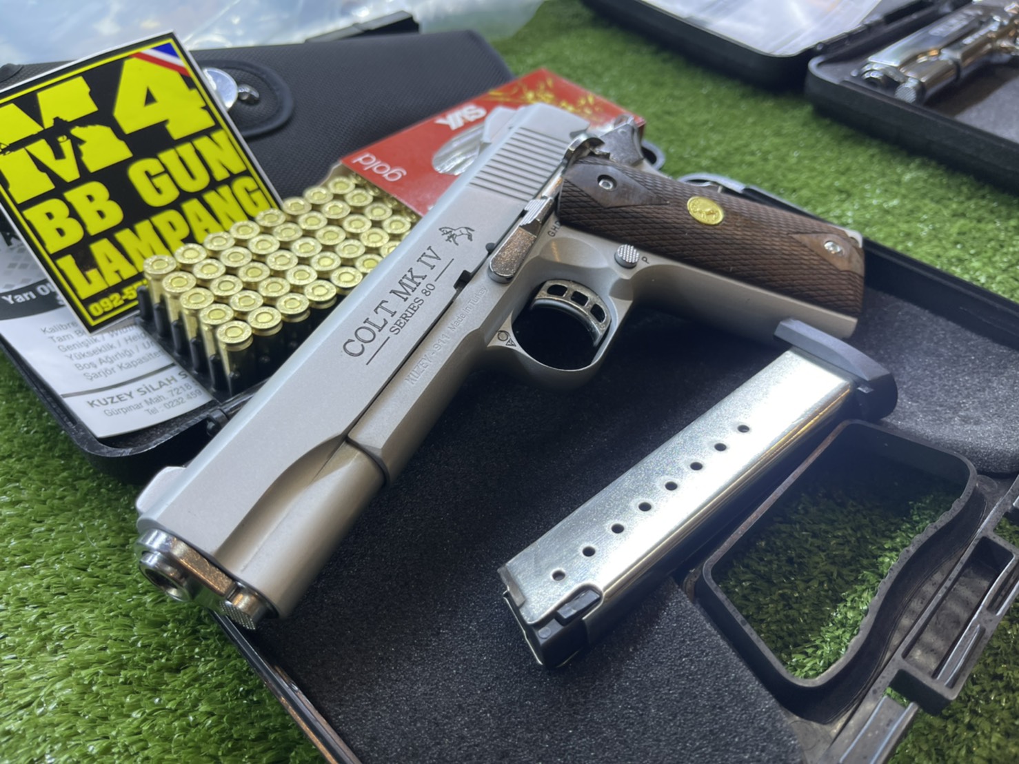 KUZEY M1911 ลาย Series 80 ลำกล้อง 5"ซาติน