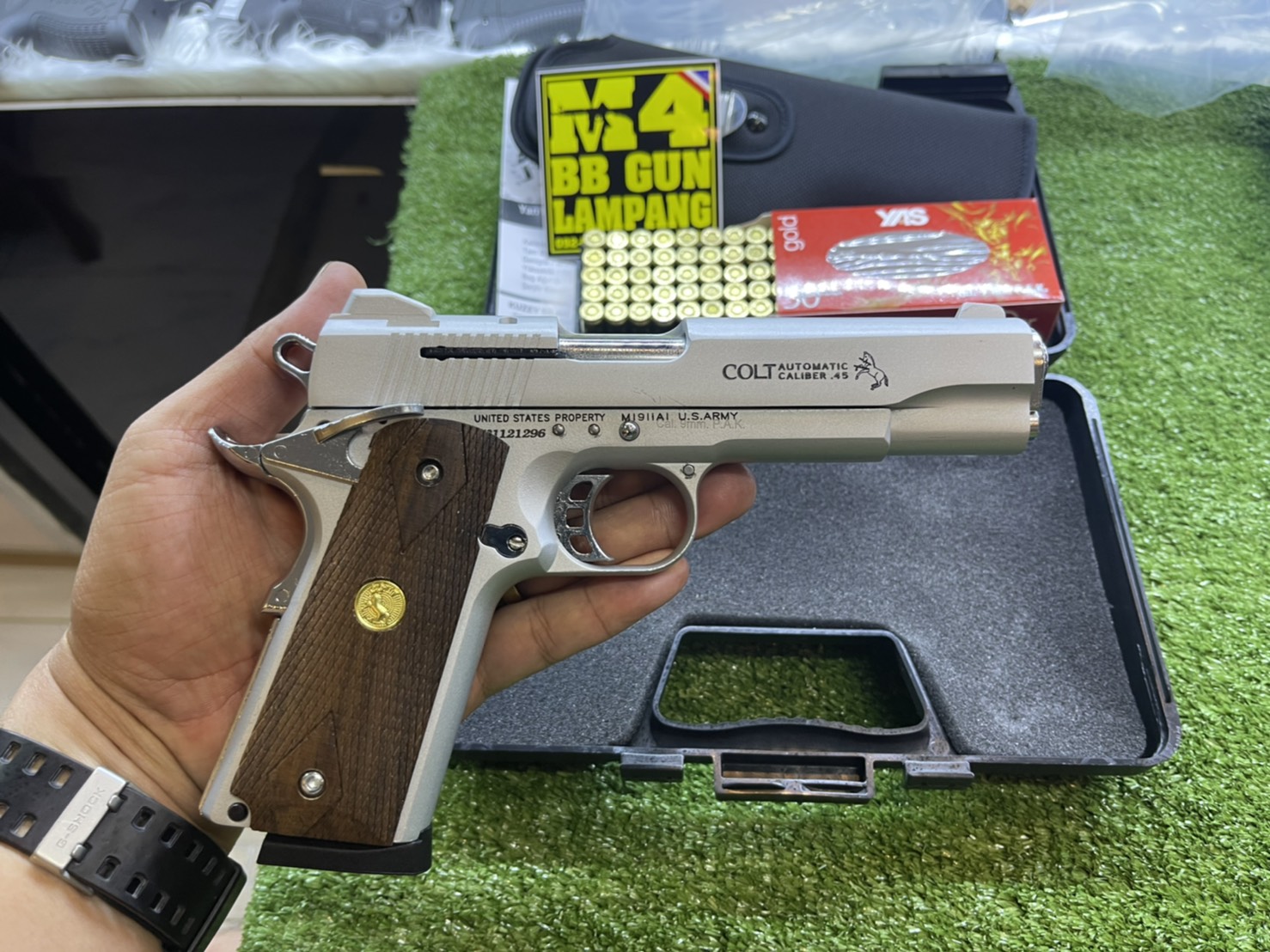 KUZEY M1911 ลาย Series 80 ลำกล้อง 5"ซาติน