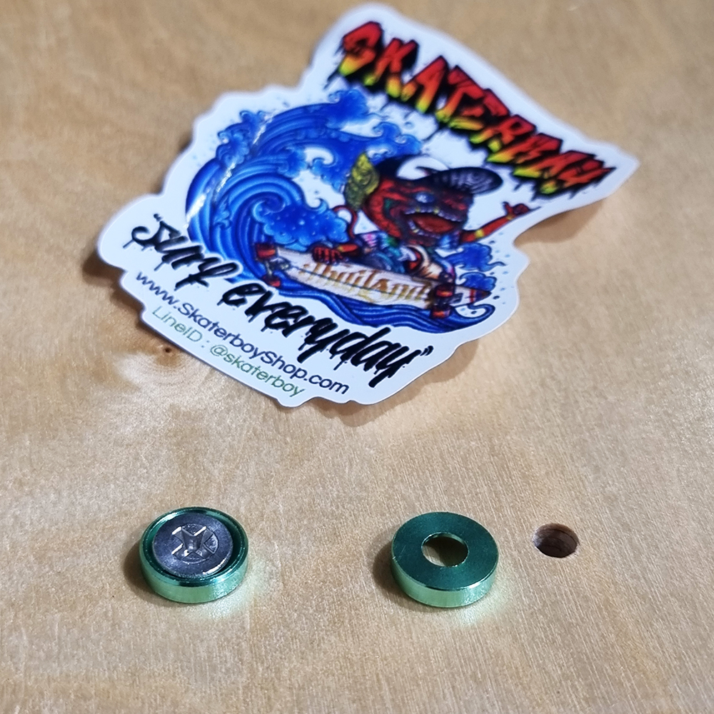 [0302] จานรองน็อตยึดทรัค สเก็ตบอร์ด กันน็อตจมกินบอร์ดไม้ ช้วยถนอมบอร์ด nut washer