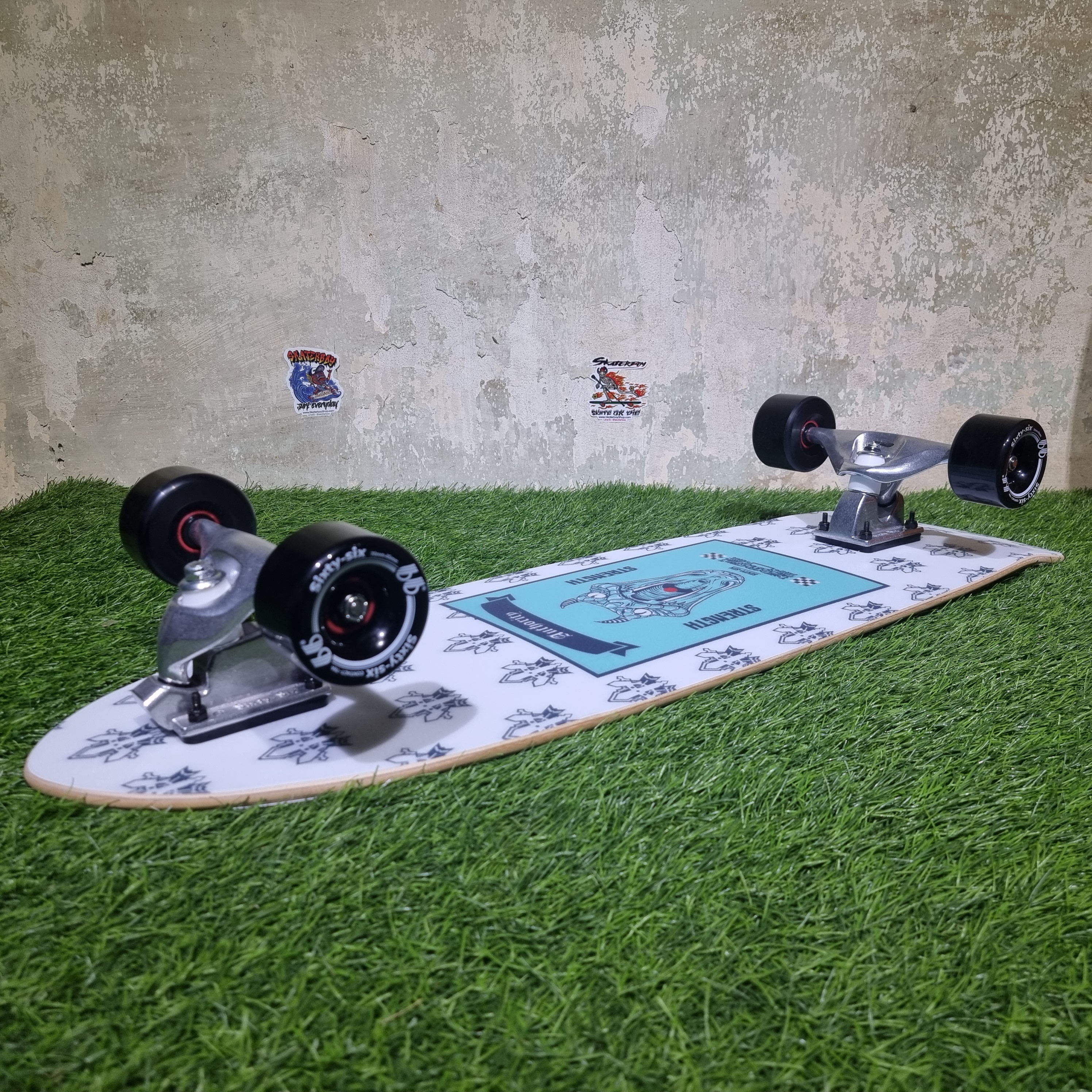 0202 Surfskate เซิร์ฟสเก็ต 66 sixty-six ขนาด 32-34" ทรัค บูชชิ่ง เล่นง่าย