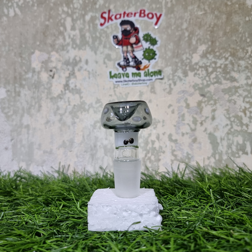 [1005] บัวผัน แก้ว ทรงเห็ด น่ารัก ระบายความร้อนดี ขนาด 14mm 18mm หลายสี